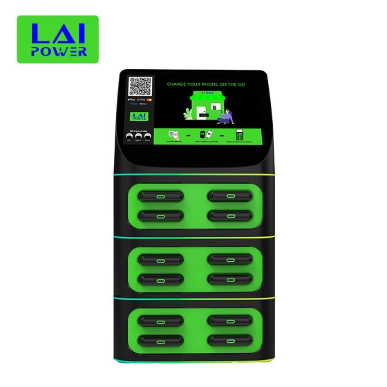 Stackable 4-slot shared power bank